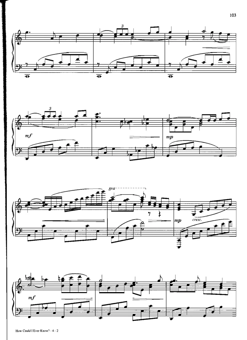 国外流行钢琴独奏_一万首著名钢琴曲谱哈农贝多芬合集视频教学电子版高清无水印可打印_06影视钢琴谱合集_影视主题曲钢琴谱