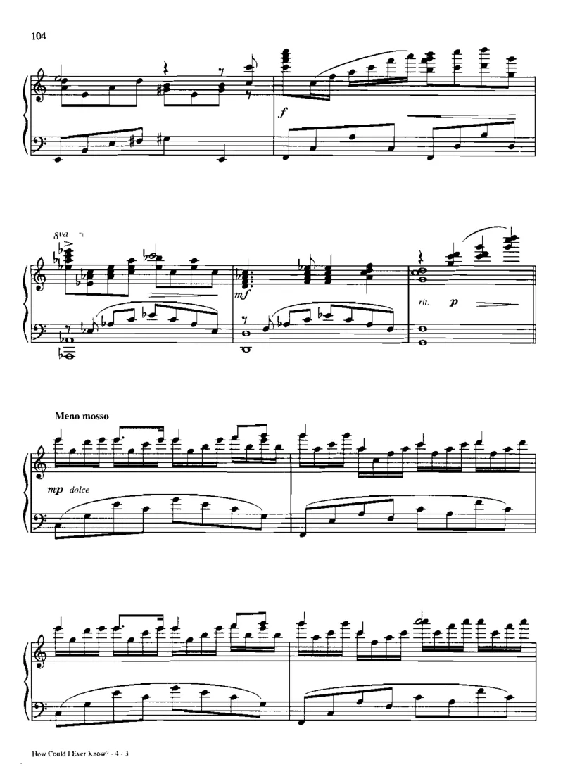 国外流行钢琴独奏_一万首著名钢琴曲谱哈农贝多芬合集视频教学电子版高清无水印可打印_06影视钢琴谱合集_影视主题曲钢琴谱