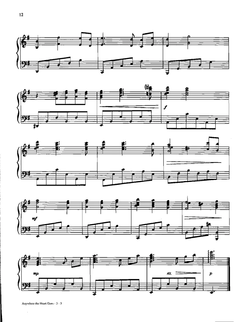 国外流行钢琴独奏_一万首著名钢琴曲谱哈农贝多芬合集视频教学电子版高清无水印可打印_06影视钢琴谱合集_影视主题曲钢琴谱