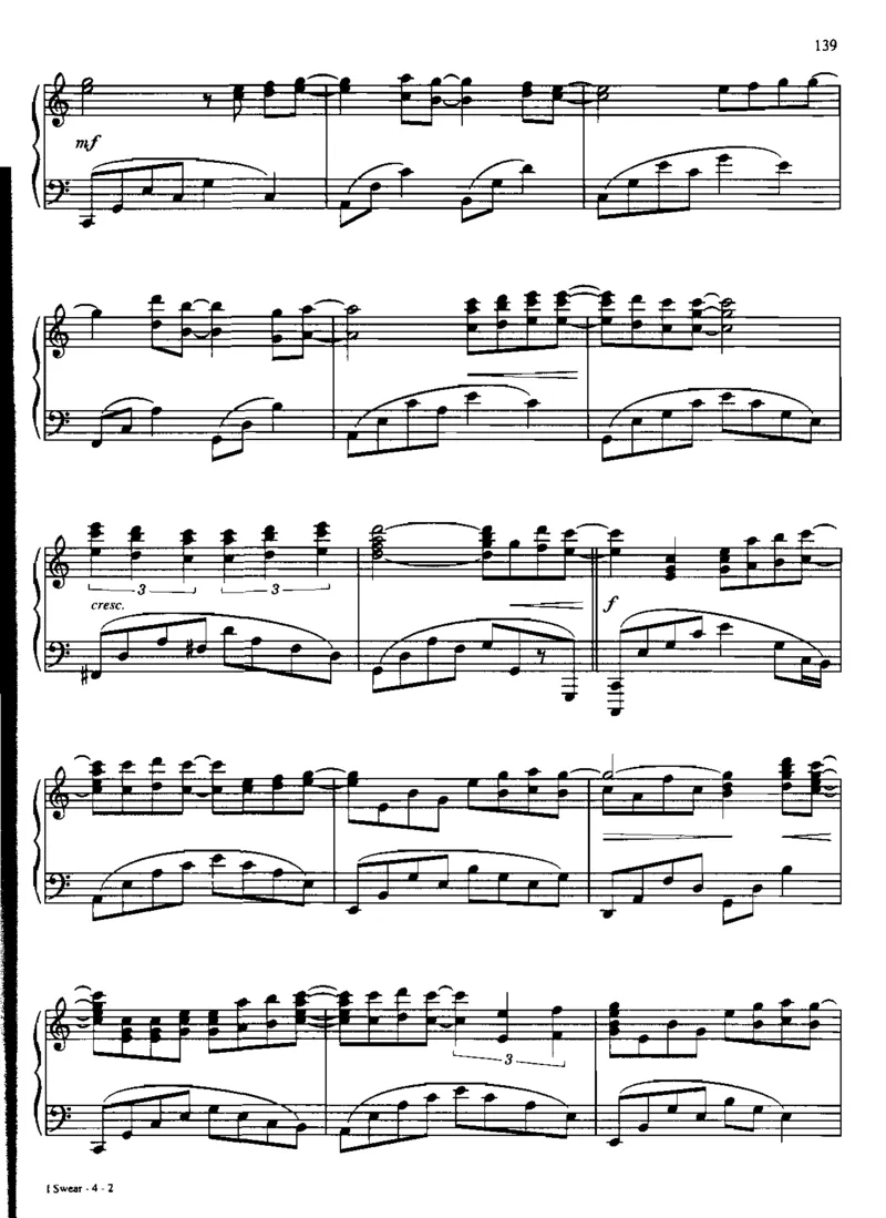 国外流行钢琴独奏_一万首著名钢琴曲谱哈农贝多芬合集视频教学电子版高清无水印可打印_06影视钢琴谱合集_影视主题曲钢琴谱