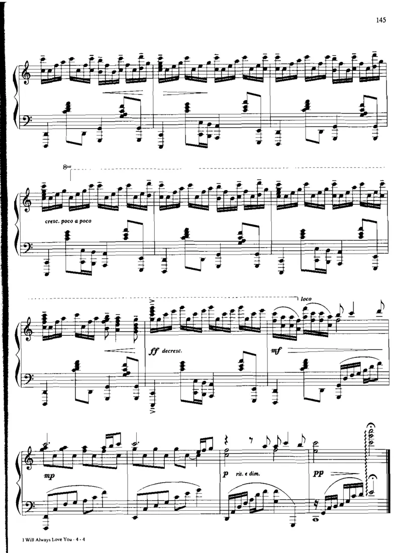 国外流行钢琴独奏_一万首著名钢琴曲谱哈农贝多芬合集视频教学电子版高清无水印可打印_06影视钢琴谱合集_影视主题曲钢琴谱