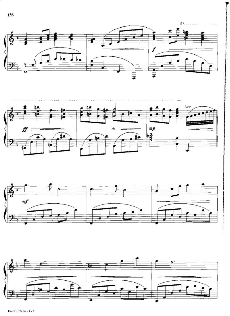 国外流行钢琴独奏_一万首著名钢琴曲谱哈农贝多芬合集视频教学电子版高清无水印可打印_06影视钢琴谱合集_影视主题曲钢琴谱