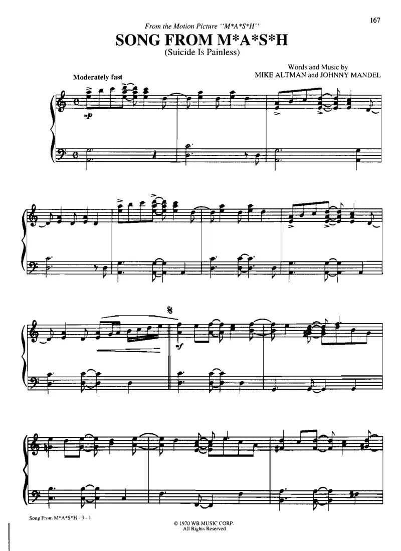 国外流行钢琴独奏_一万首著名钢琴曲谱哈农贝多芬合集视频教学电子版高清无水印可打印_06影视钢琴谱合集_影视主题曲钢琴谱