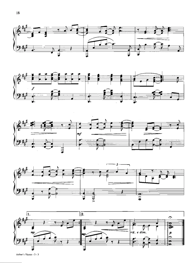 国外流行钢琴独奏_一万首著名钢琴曲谱哈农贝多芬合集视频教学电子版高清无水印可打印_06影视钢琴谱合集_影视主题曲钢琴谱