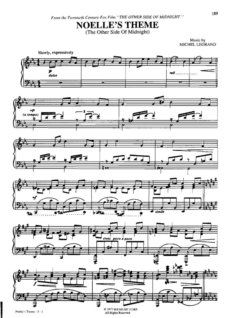 国外流行钢琴独奏_一万首著名钢琴曲谱哈农贝多芬合集视频教学电子版高清无水印可打印_06影视钢琴谱合集_影视主题曲钢琴谱