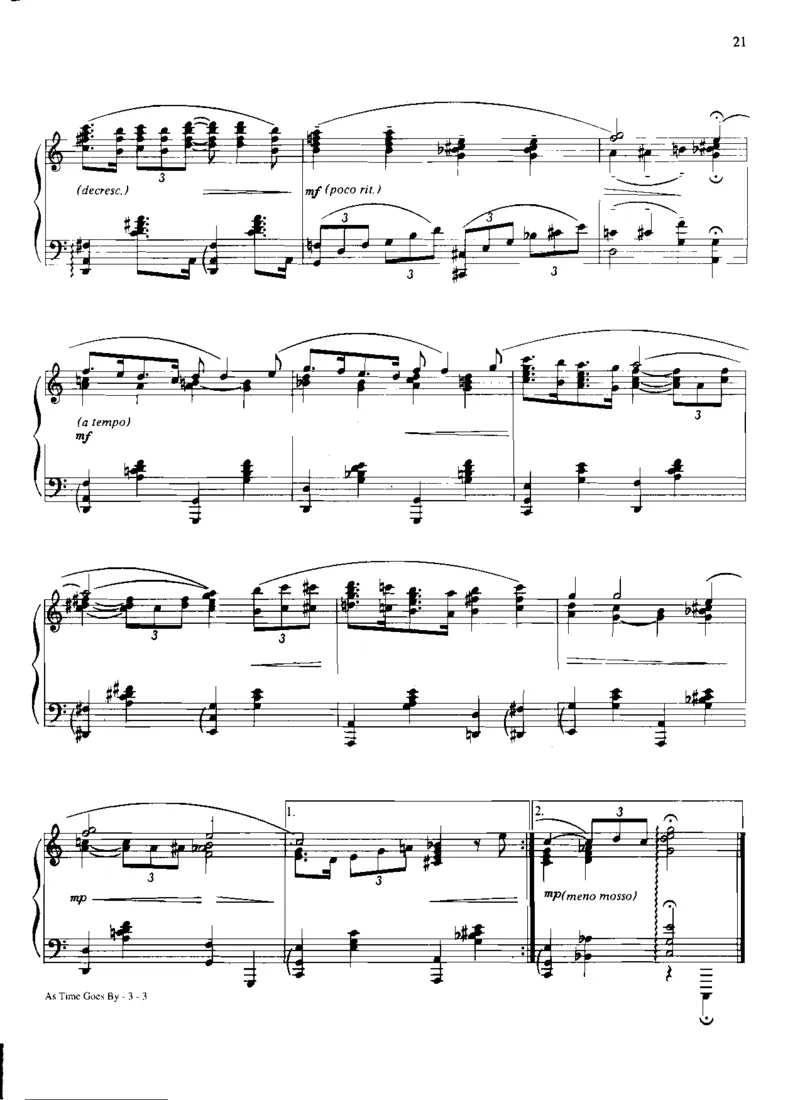 国外流行钢琴独奏_一万首著名钢琴曲谱哈农贝多芬合集视频教学电子版高清无水印可打印_06影视钢琴谱合集_影视主题曲钢琴谱