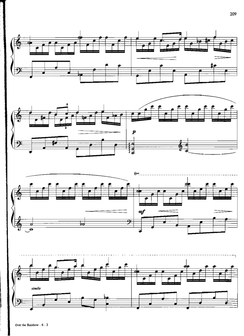 国外流行钢琴独奏_一万首著名钢琴曲谱哈农贝多芬合集视频教学电子版高清无水印可打印_06影视钢琴谱合集_影视主题曲钢琴谱