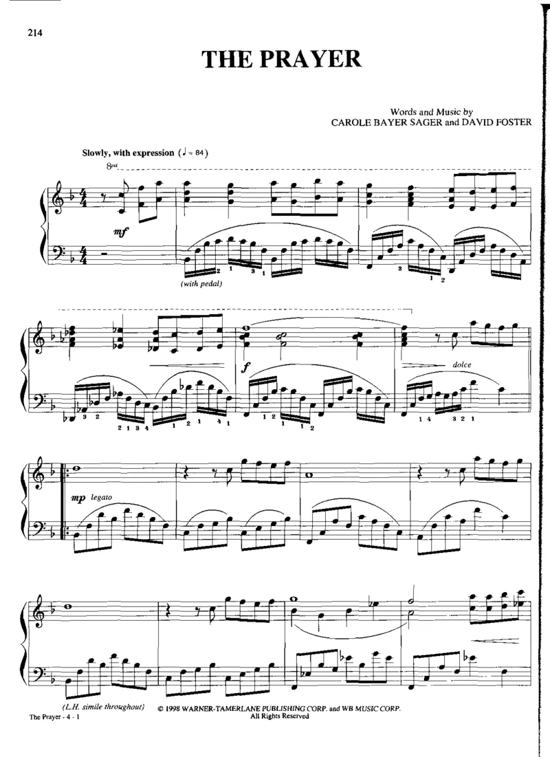 国外流行钢琴独奏_一万首著名钢琴曲谱哈农贝多芬合集视频教学电子版高清无水印可打印_06影视钢琴谱合集_影视主题曲钢琴谱