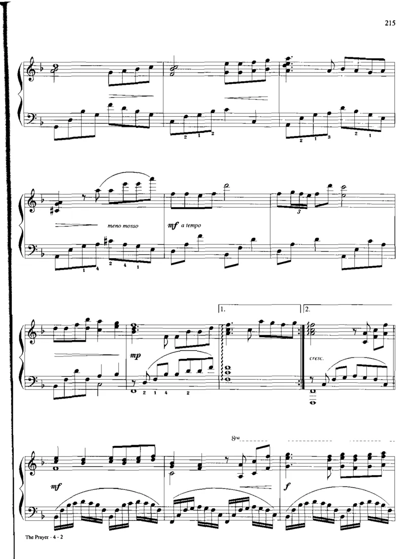 国外流行钢琴独奏_一万首著名钢琴曲谱哈农贝多芬合集视频教学电子版高清无水印可打印_06影视钢琴谱合集_影视主题曲钢琴谱