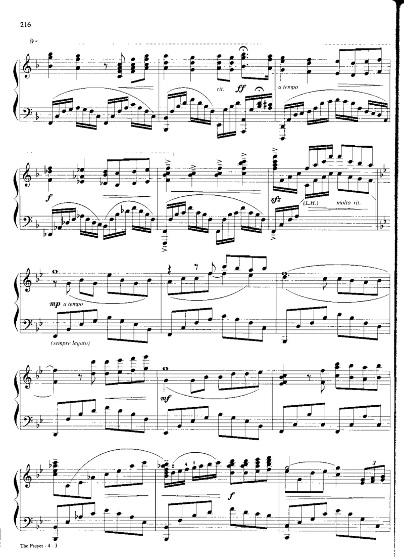 国外流行钢琴独奏_一万首著名钢琴曲谱哈农贝多芬合集视频教学电子版高清无水印可打印_06影视钢琴谱合集_影视主题曲钢琴谱