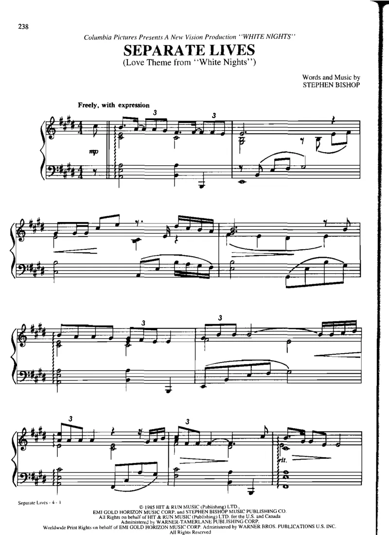 国外流行钢琴独奏_一万首著名钢琴曲谱哈农贝多芬合集视频教学电子版高清无水印可打印_06影视钢琴谱合集_影视主题曲钢琴谱