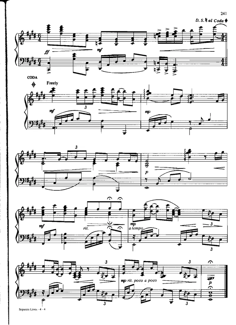 国外流行钢琴独奏_一万首著名钢琴曲谱哈农贝多芬合集视频教学电子版高清无水印可打印_06影视钢琴谱合集_影视主题曲钢琴谱