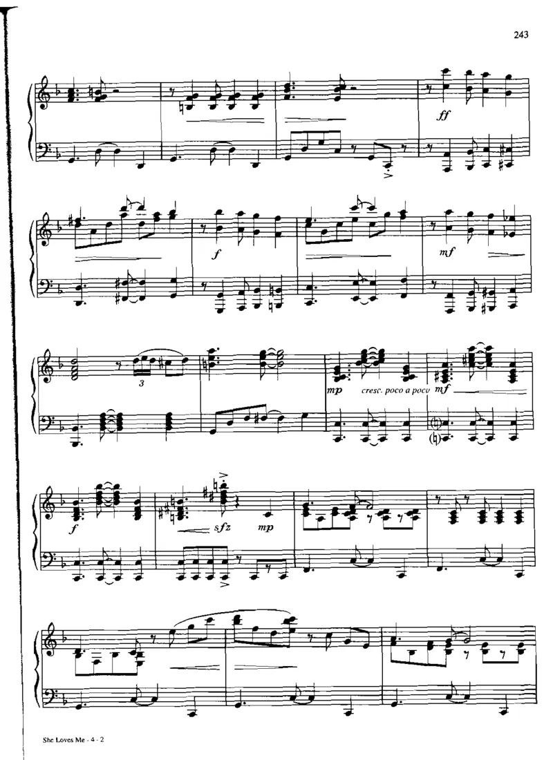 国外流行钢琴独奏_一万首著名钢琴曲谱哈农贝多芬合集视频教学电子版高清无水印可打印_06影视钢琴谱合集_影视主题曲钢琴谱