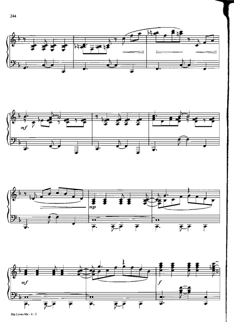 国外流行钢琴独奏_一万首著名钢琴曲谱哈农贝多芬合集视频教学电子版高清无水印可打印_06影视钢琴谱合集_影视主题曲钢琴谱