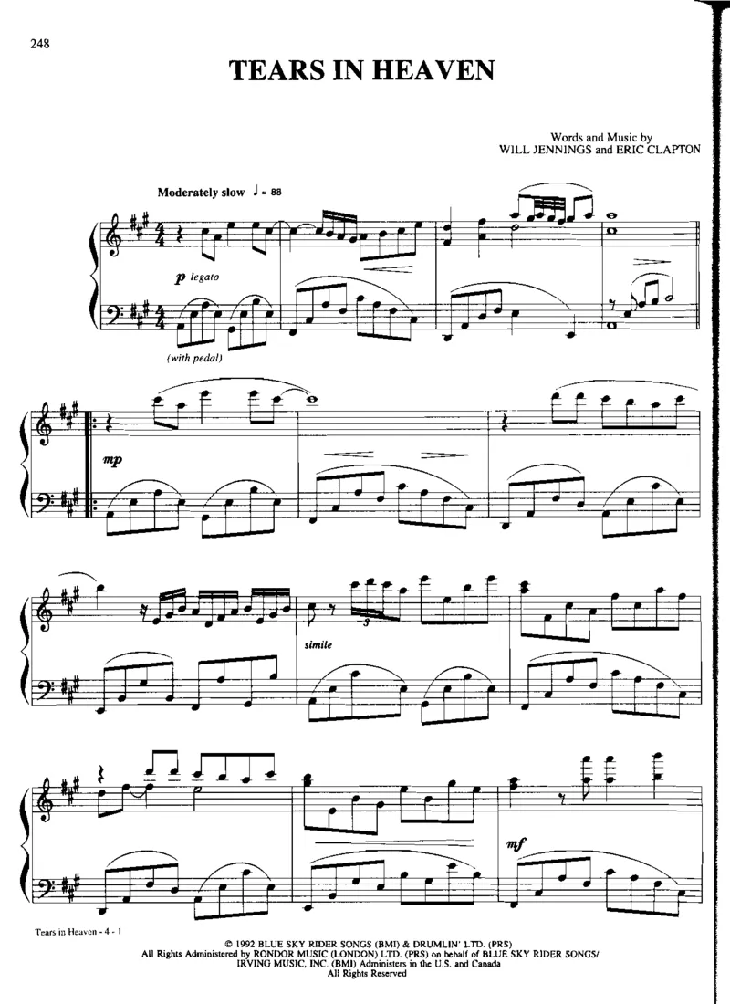 国外流行钢琴独奏_一万首著名钢琴曲谱哈农贝多芬合集视频教学电子版高清无水印可打印_06影视钢琴谱合集_影视主题曲钢琴谱