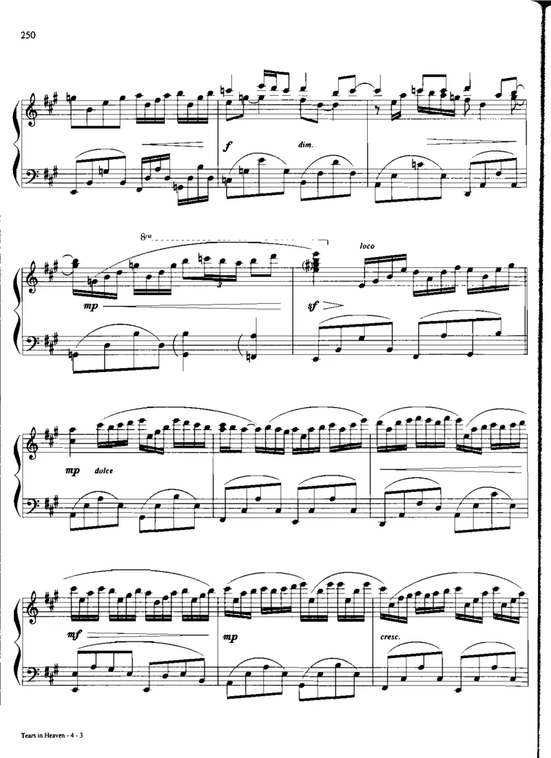 国外流行钢琴独奏_一万首著名钢琴曲谱哈农贝多芬合集视频教学电子版高清无水印可打印_06影视钢琴谱合集_影视主题曲钢琴谱