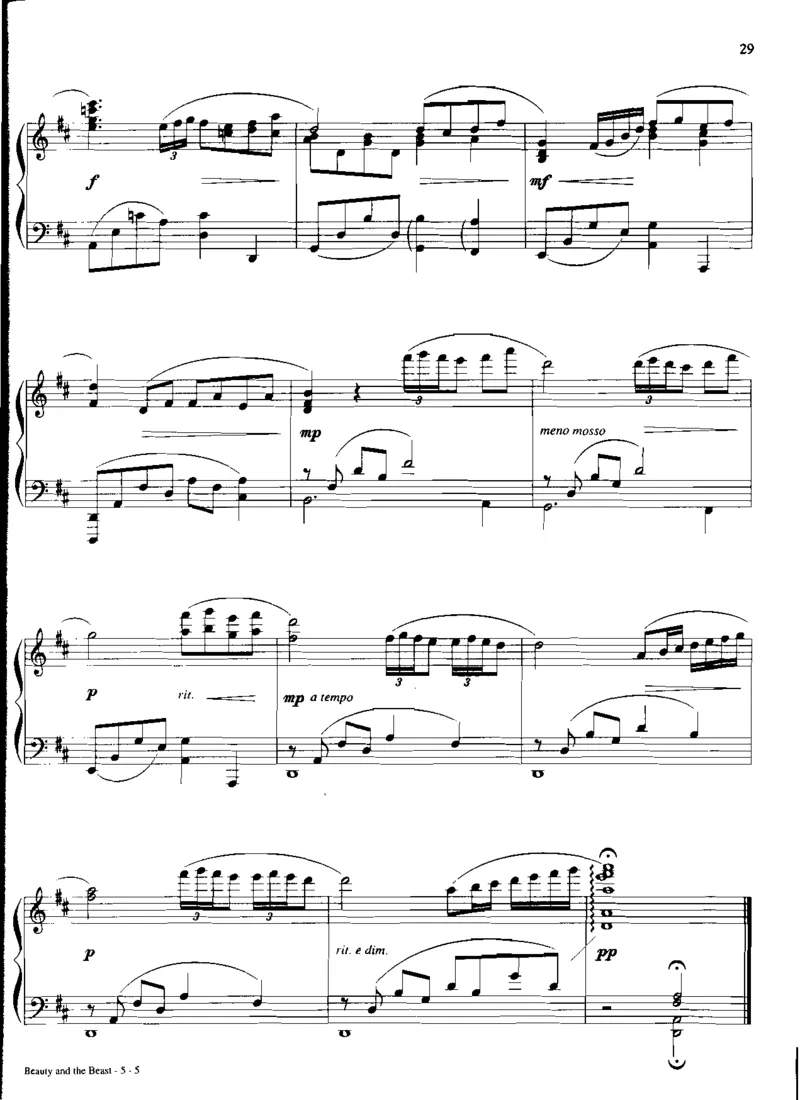 国外流行钢琴独奏_一万首著名钢琴曲谱哈农贝多芬合集视频教学电子版高清无水印可打印_06影视钢琴谱合集_影视主题曲钢琴谱