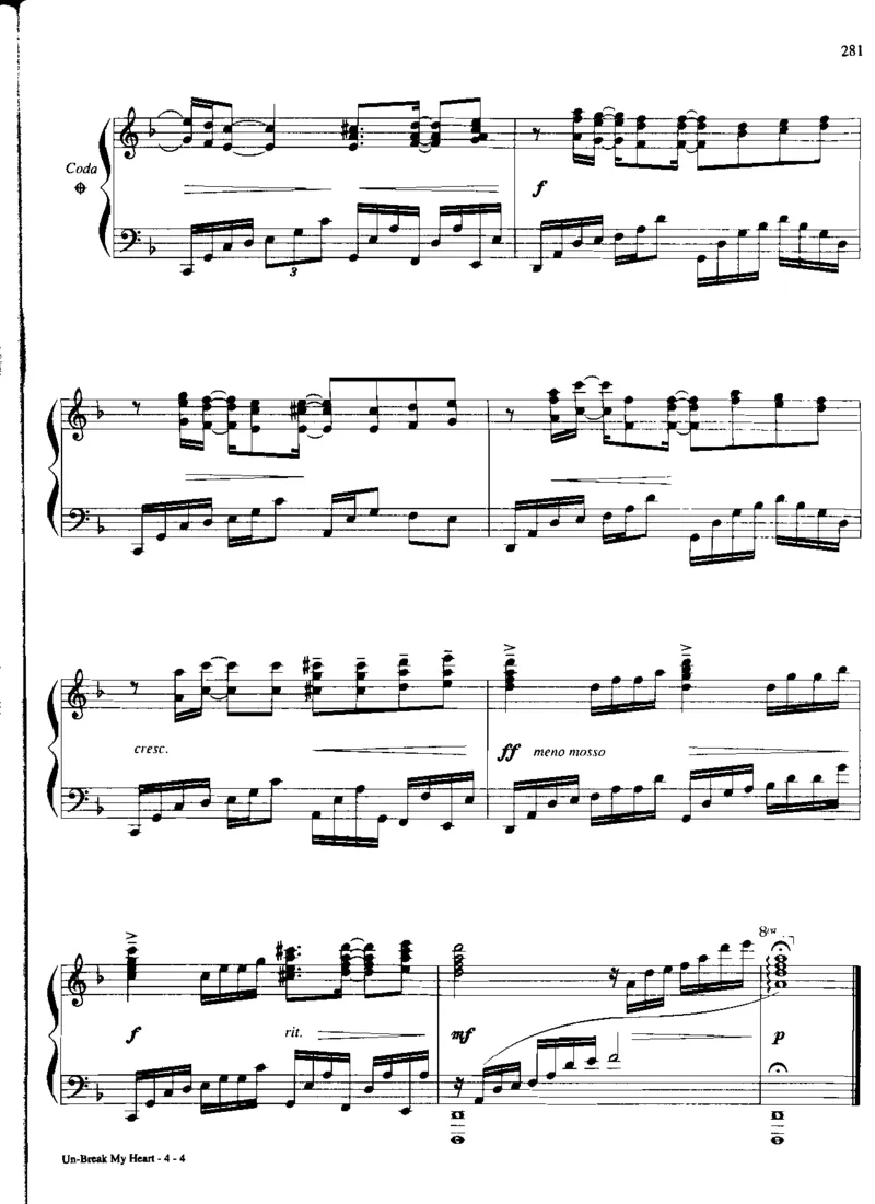 国外流行钢琴独奏_一万首著名钢琴曲谱哈农贝多芬合集视频教学电子版高清无水印可打印_06影视钢琴谱合集_影视主题曲钢琴谱