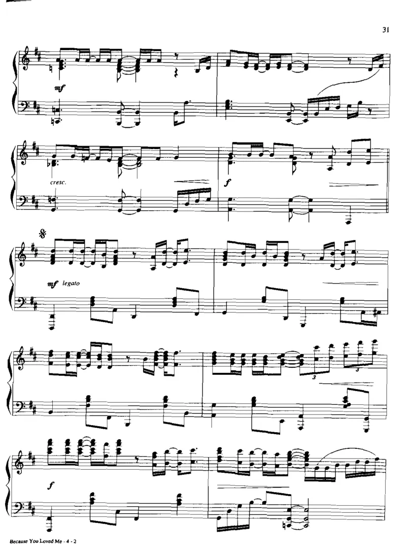 国外流行钢琴独奏_一万首著名钢琴曲谱哈农贝多芬合集视频教学电子版高清无水印可打印_06影视钢琴谱合集_影视主题曲钢琴谱