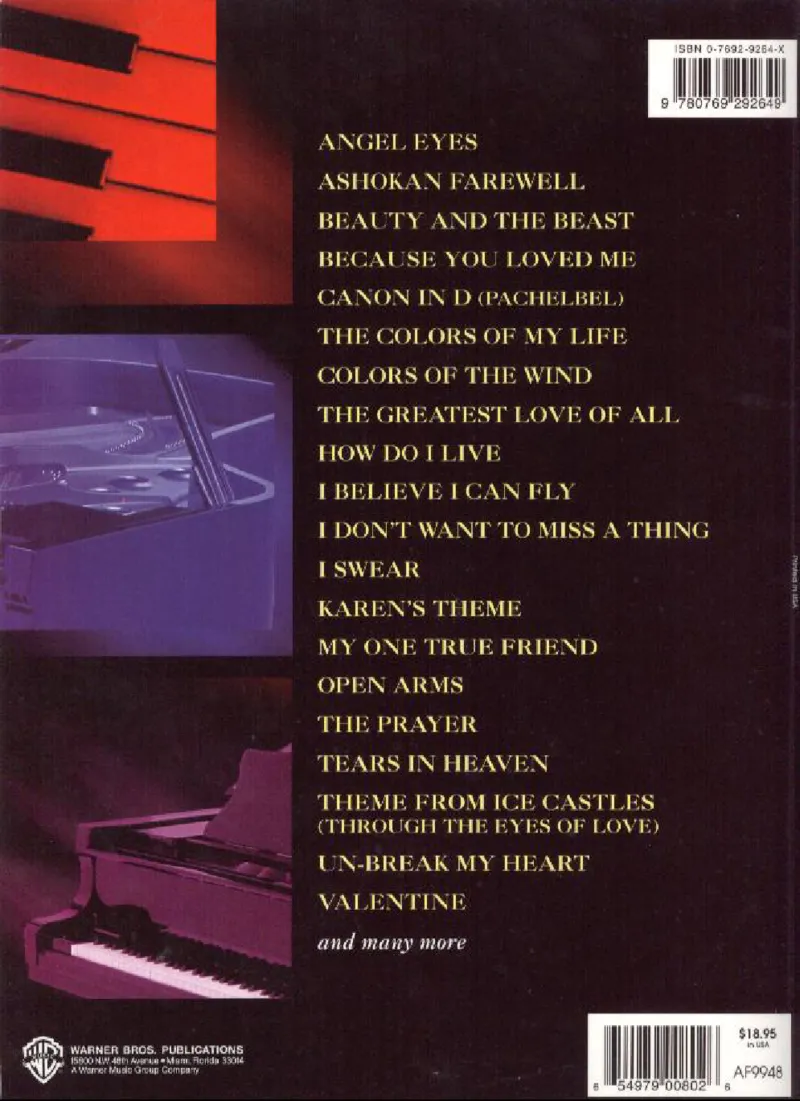 国外流行钢琴独奏_一万首著名钢琴曲谱哈农贝多芬合集视频教学电子版高清无水印可打印_06影视钢琴谱合集_影视主题曲钢琴谱