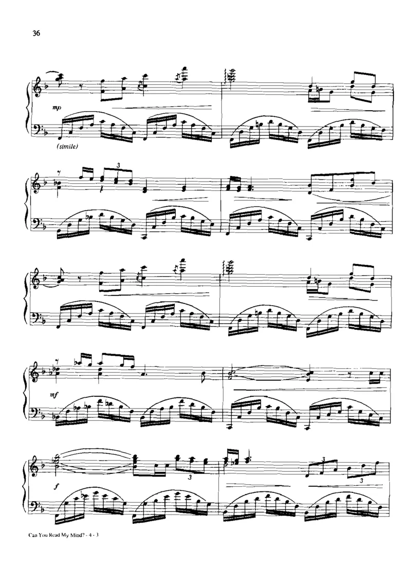 国外流行钢琴独奏_一万首著名钢琴曲谱哈农贝多芬合集视频教学电子版高清无水印可打印_06影视钢琴谱合集_影视主题曲钢琴谱