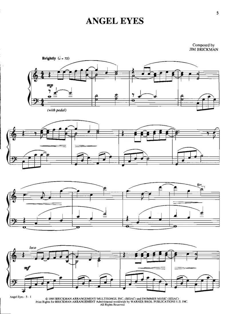 国外流行钢琴独奏_一万首著名钢琴曲谱哈农贝多芬合集视频教学电子版高清无水印可打印_06影视钢琴谱合集_影视主题曲钢琴谱