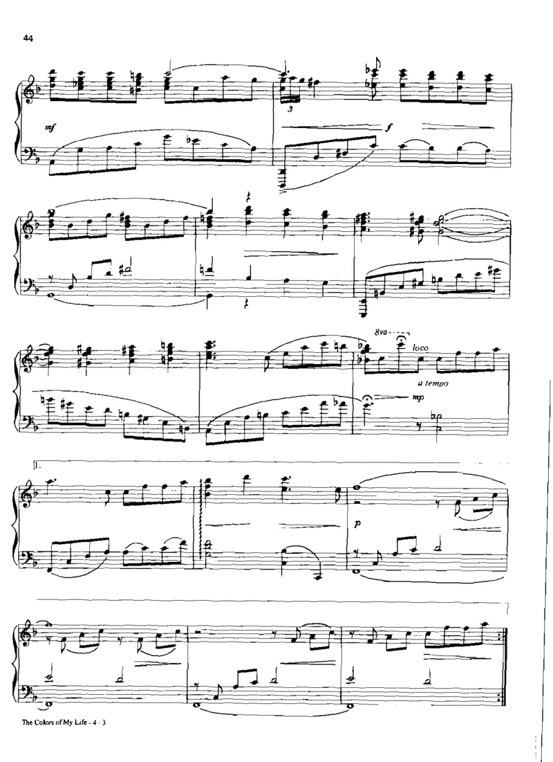 国外流行钢琴独奏_一万首著名钢琴曲谱哈农贝多芬合集视频教学电子版高清无水印可打印_06影视钢琴谱合集_影视主题曲钢琴谱