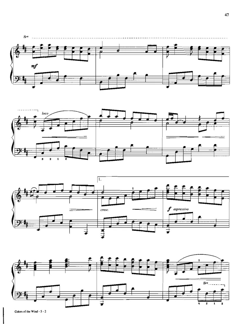 国外流行钢琴独奏_一万首著名钢琴曲谱哈农贝多芬合集视频教学电子版高清无水印可打印_06影视钢琴谱合集_影视主题曲钢琴谱