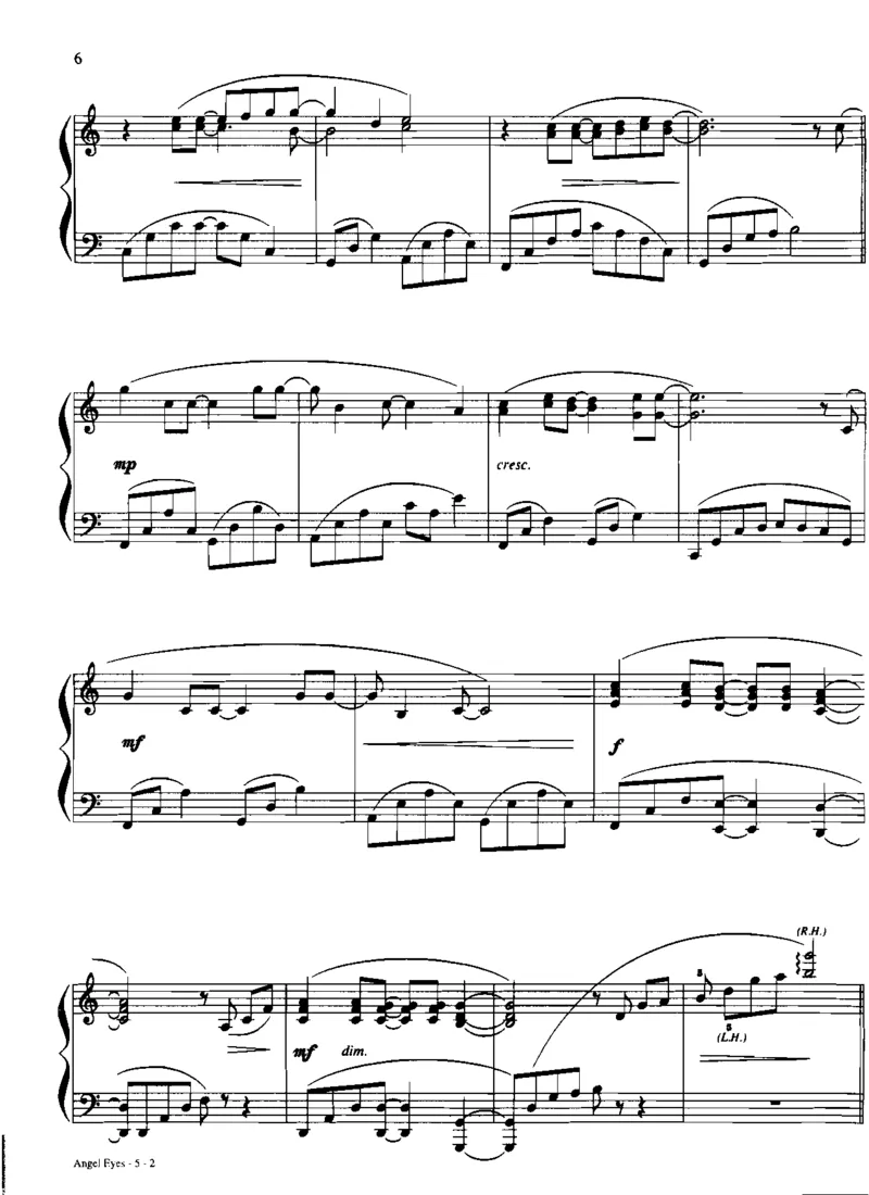 国外流行钢琴独奏_一万首著名钢琴曲谱哈农贝多芬合集视频教学电子版高清无水印可打印_06影视钢琴谱合集_影视主题曲钢琴谱