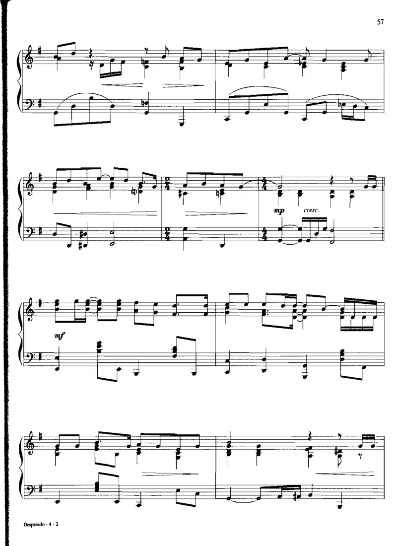 国外流行钢琴独奏_一万首著名钢琴曲谱哈农贝多芬合集视频教学电子版高清无水印可打印_06影视钢琴谱合集_影视主题曲钢琴谱