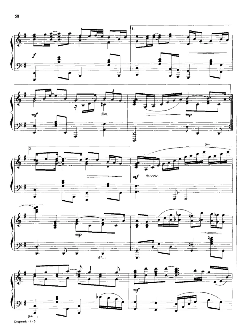 国外流行钢琴独奏_一万首著名钢琴曲谱哈农贝多芬合集视频教学电子版高清无水印可打印_06影视钢琴谱合集_影视主题曲钢琴谱