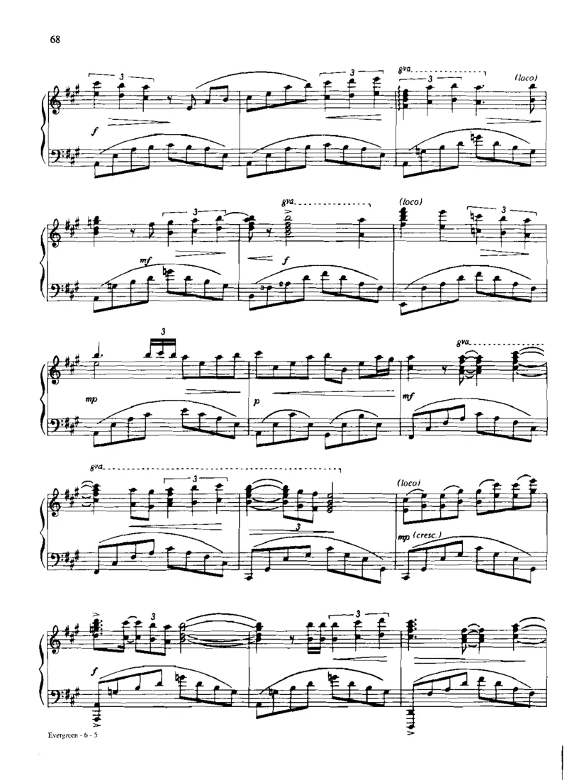 国外流行钢琴独奏_一万首著名钢琴曲谱哈农贝多芬合集视频教学电子版高清无水印可打印_06影视钢琴谱合集_影视主题曲钢琴谱