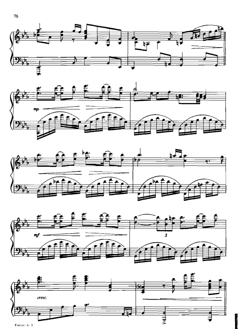 国外流行钢琴独奏_一万首著名钢琴曲谱哈农贝多芬合集视频教学电子版高清无水印可打印_06影视钢琴谱合集_影视主题曲钢琴谱