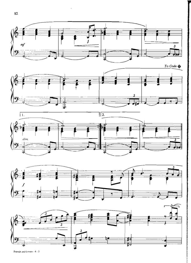 国外流行钢琴独奏_一万首著名钢琴曲谱哈农贝多芬合集视频教学电子版高清无水印可打印_06影视钢琴谱合集_影视主题曲钢琴谱