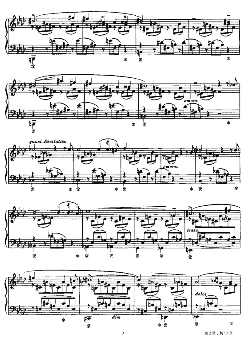 爱之梦三首_一万首著名钢琴曲谱哈农贝多芬合集视频教学电子版高清无水印可打印_1古典钢琴知名音乐家谱_李斯特钢琴谱全集