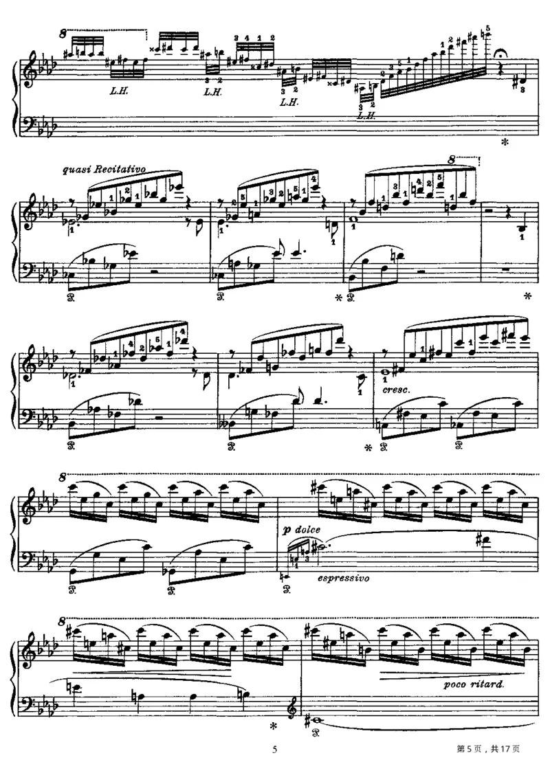 爱之梦三首_一万首著名钢琴曲谱哈农贝多芬合集视频教学电子版高清无水印可打印_1古典钢琴知名音乐家谱_李斯特钢琴谱全集