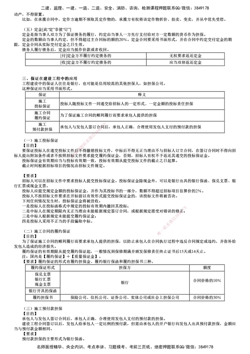 第03讲　合同担保_监理工程师_2025监理工程师_2025年监理工程师SVIP_2025年监理合同管理SVIP_02-基础精讲✿高端面授✿深度强化_06-合同《教材精讲班》尹嘉JG