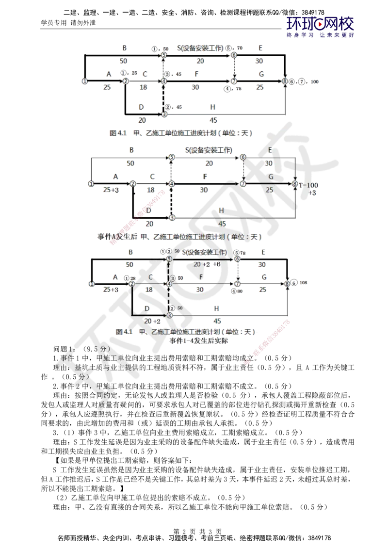第8讲精题必练（八）_监理工程师_2025监理工程师_2025年监理工程师SVIP_2025年监理土建案例SVIP_03-习题精析✿实战特训✿模考通关_09-案例《精题必练班》王双增HQ推荐