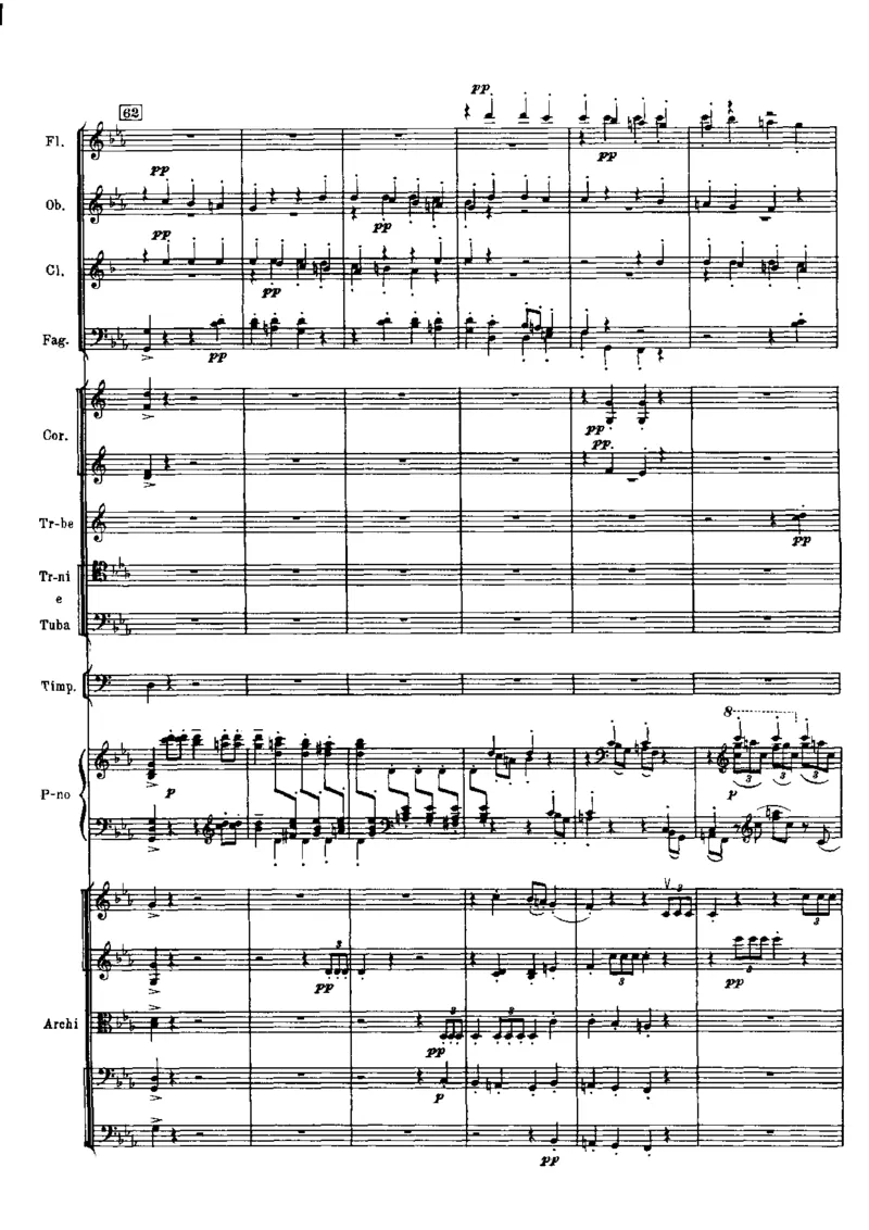 拉赫玛尼诺夫第三钢琴协奏曲总谱完整版_一万首著名钢琴曲谱哈农贝多芬合集视频教学电子版高清无水印可打印_08名曲总谱合集