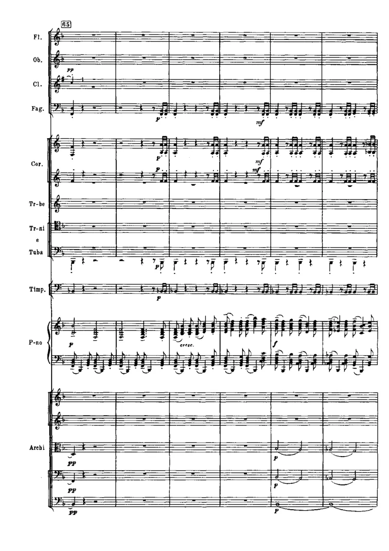 拉赫玛尼诺夫第三钢琴协奏曲总谱完整版_一万首著名钢琴曲谱哈农贝多芬合集视频教学电子版高清无水印可打印_08名曲总谱合集