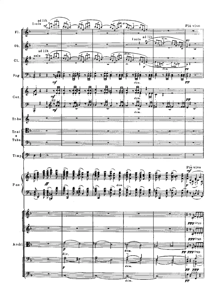 拉赫玛尼诺夫第三钢琴协奏曲总谱完整版_一万首著名钢琴曲谱哈农贝多芬合集视频教学电子版高清无水印可打印_08名曲总谱合集