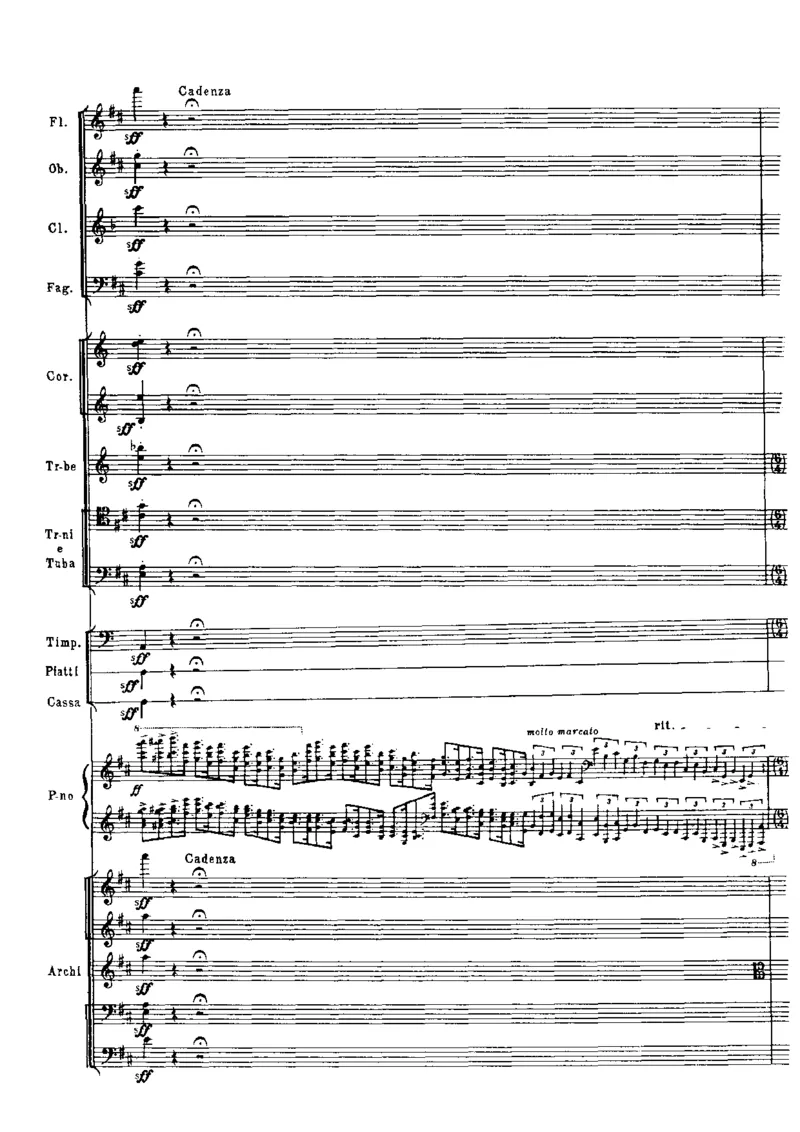 拉赫玛尼诺夫第三钢琴协奏曲总谱完整版_一万首著名钢琴曲谱哈农贝多芬合集视频教学电子版高清无水印可打印_08名曲总谱合集