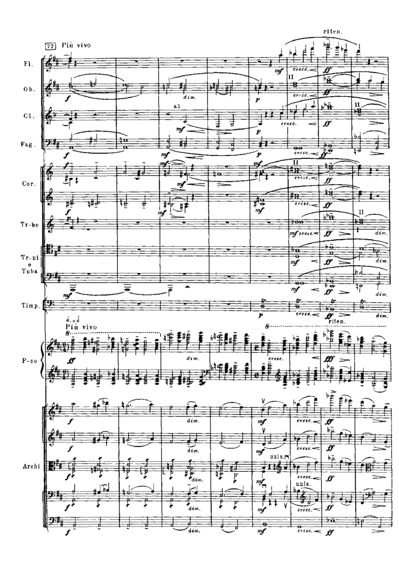 拉赫玛尼诺夫第三钢琴协奏曲总谱完整版_一万首著名钢琴曲谱哈农贝多芬合集视频教学电子版高清无水印可打印_08名曲总谱合集