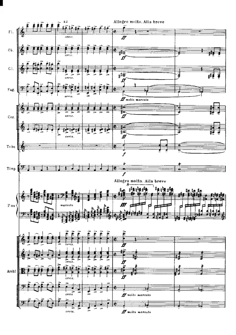 拉赫玛尼诺夫第三钢琴协奏曲总谱完整版_一万首著名钢琴曲谱哈农贝多芬合集视频教学电子版高清无水印可打印_08名曲总谱合集