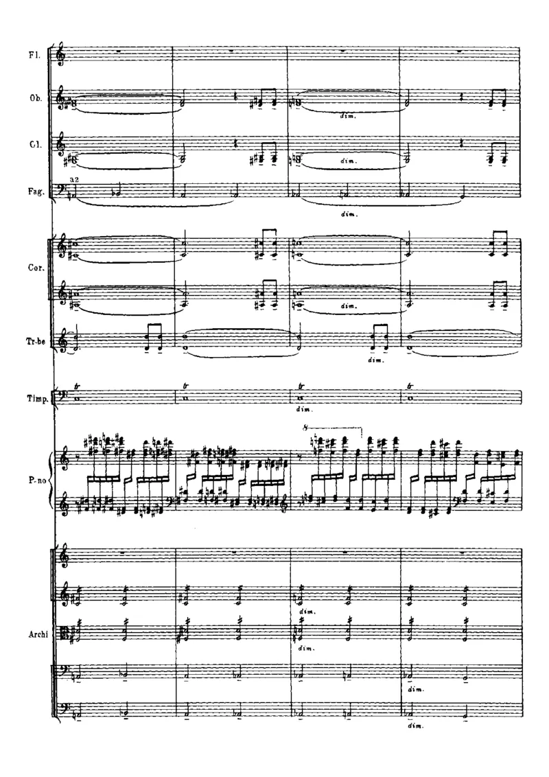 拉赫玛尼诺夫第三钢琴协奏曲总谱完整版_一万首著名钢琴曲谱哈农贝多芬合集视频教学电子版高清无水印可打印_08名曲总谱合集