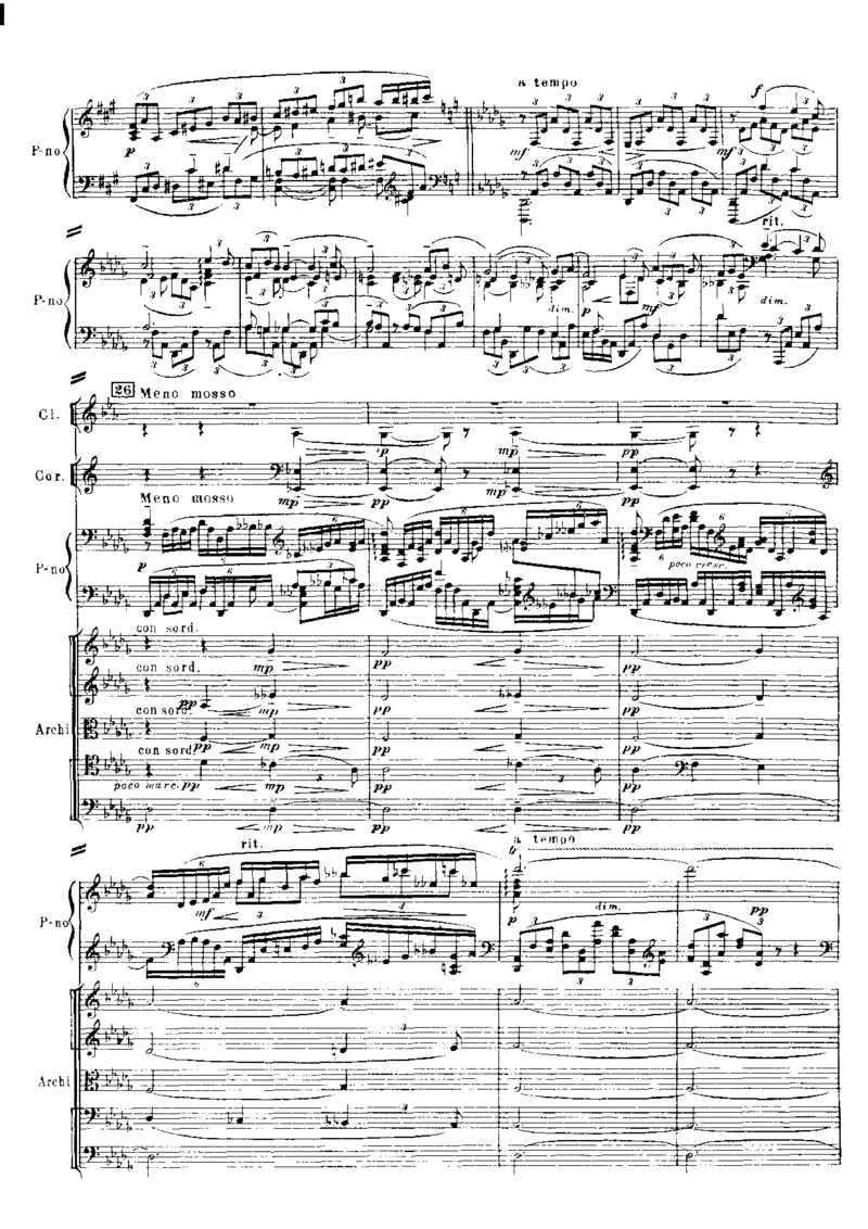 拉赫玛尼诺夫第三钢琴协奏曲总谱完整版_一万首著名钢琴曲谱哈农贝多芬合集视频教学电子版高清无水印可打印_08名曲总谱合集