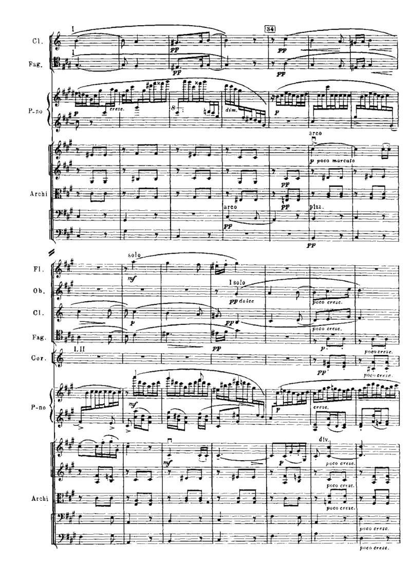 拉赫玛尼诺夫第三钢琴协奏曲总谱完整版_一万首著名钢琴曲谱哈农贝多芬合集视频教学电子版高清无水印可打印_08名曲总谱合集