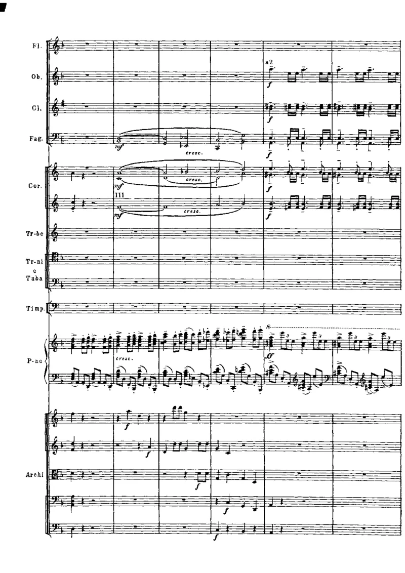 拉赫玛尼诺夫第三钢琴协奏曲总谱完整版_一万首著名钢琴曲谱哈农贝多芬合集视频教学电子版高清无水印可打印_08名曲总谱合集