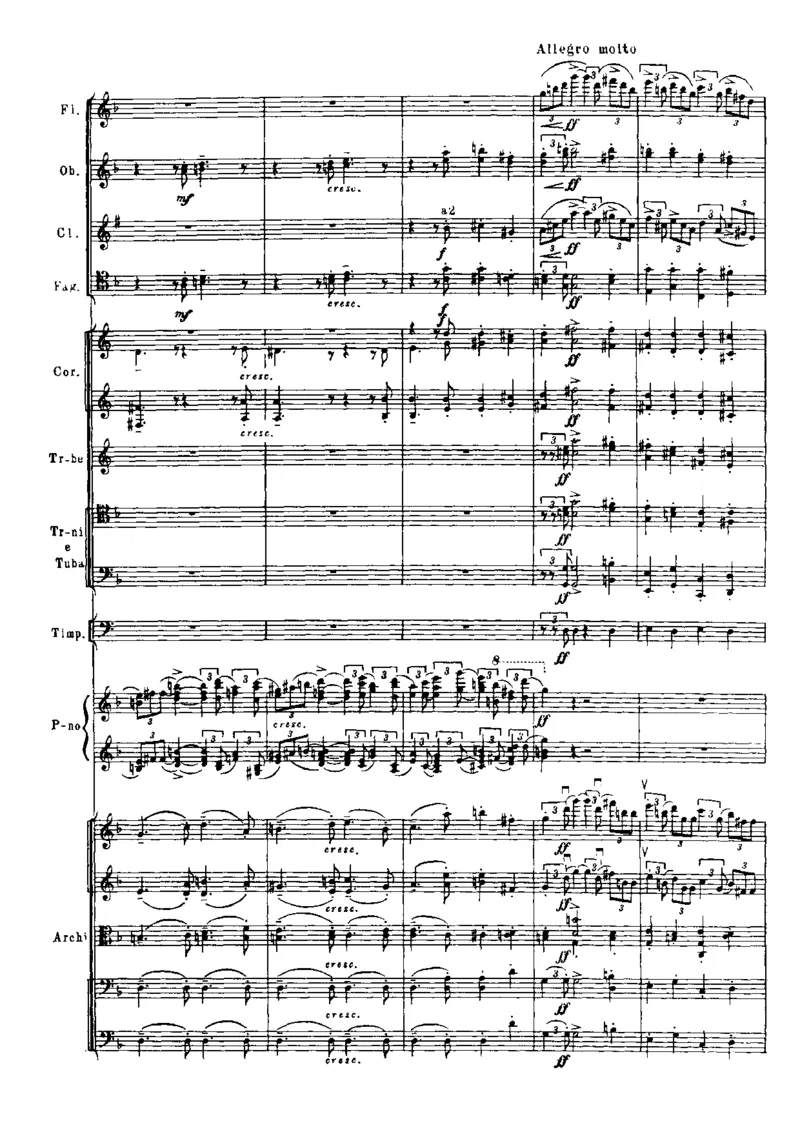 拉赫玛尼诺夫第三钢琴协奏曲总谱完整版_一万首著名钢琴曲谱哈农贝多芬合集视频教学电子版高清无水印可打印_08名曲总谱合集