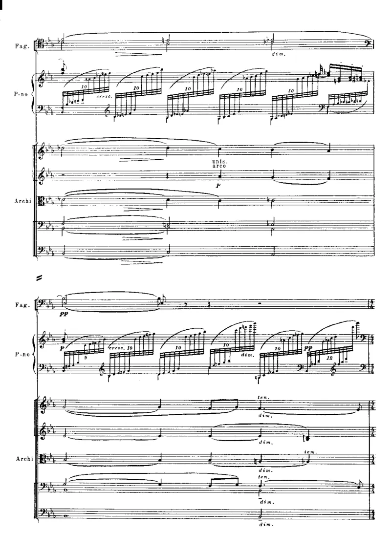 拉赫玛尼诺夫第三钢琴协奏曲总谱完整版_一万首著名钢琴曲谱哈农贝多芬合集视频教学电子版高清无水印可打印_08名曲总谱合集